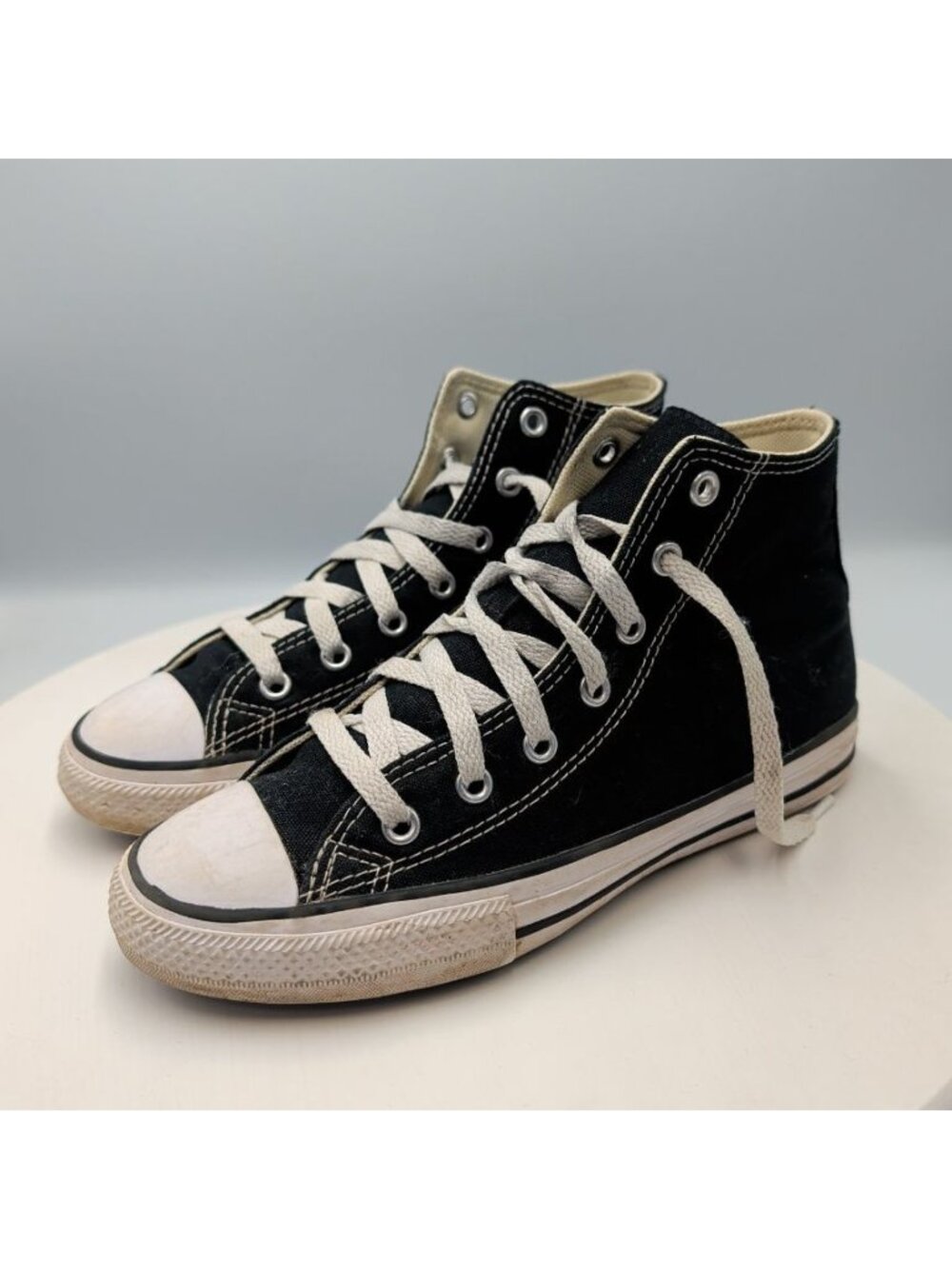 Youth Converse Chuck Taylor All Star High Top Sneaker Canvas Black Us 3